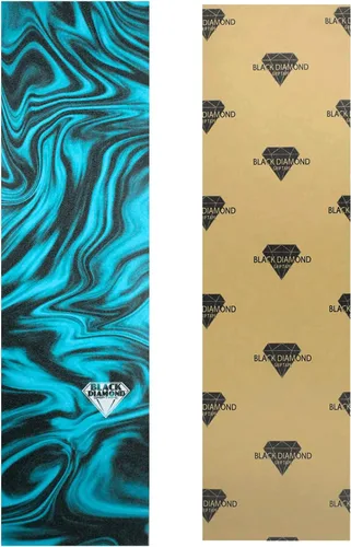 Vista 10 de Black Diamond Grip Hoja de cinta adhesiva gráfica para monopatín de 9" x 33" Cinta adhesiva Pro Grip