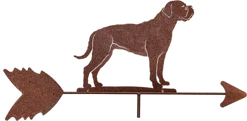 Vista 4 de SWEN Products Cane Corso - Veleta para perro (montaje ajustable incluido)