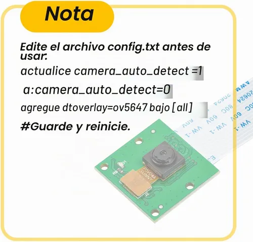 Vista 2 de Arducam OV5647 módulo de video cámara pequeño, con sensor, de 5 megapixeles, 1080 pixeles, para Raspberry Pi modelo A/B/B+, Pi 2 y Raspberry Pi 3.