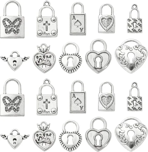 Vista 14 de LiQunSweet 60 piezas de 6 estilos 3D Bishop Queen Peón Internacional de piezas de ajedrez para hacer joyas, collares, pulseras, aretes, a granel