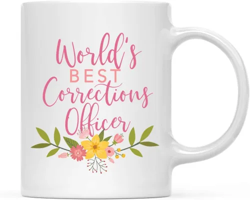 Vista 71 de Andaz Press Taza de café de 11 oz, regalo de broma de la mejor abbuela del mundo, diseño floral, paquete de 1