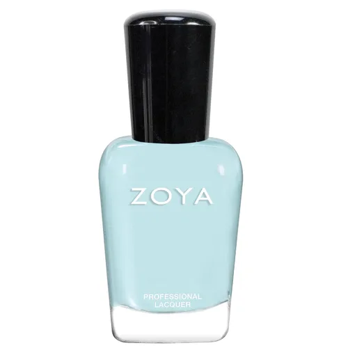 Vista 5 de ZOYA Esmalte de uñas azul y verde azulado, tonos crema de larga duración, Big12Free Vegan