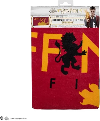 Vista 4 de Cinereplicas Harry Potter - Beach Towel Slytherin/Gryffindor/Hufflepuff/Ravenclaw - Official License