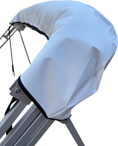 Vista 9 de Funda de almacenamiento de toldo Bimini de repuesto extragrande, encaja hasta 103" / 8.5' de ancho, encaja en tubos muy grandes y toldos robustos