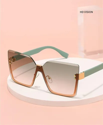 Vista 2 de GAOXIN Gafas de sol decorativas de moda para hombre y mujer (color B, tamaño 1)