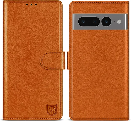 Vista 30 de ZZXX Funda tipo cartera para Google Pixel 7 con bloqueo RFID, ranura para tarjetas, función atril, cierre magnético, funda protectora de cuero
