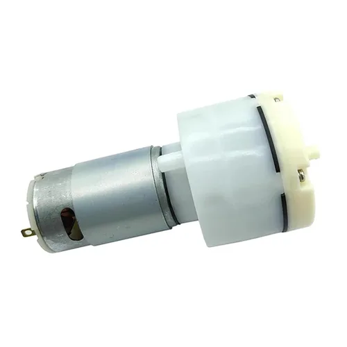 Vista 4 de Bomba de aire de vacío de alta presión 555 de flujo grande de 12V/24V 10-15LPM Bomba de diafragma de succión de presión negativa Inflador