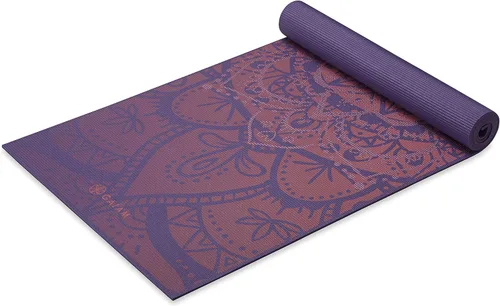 Vista 11 de Gaiam - Alfombrilla de yoga, 6 mm, extra gruesa, antideslizante, de primera calidad, para todo tipo de yoga, pilates y ejercicios en el suelo