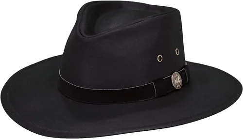 Vista 7 de Outback Trading - Gorro de piel de aceite australiano