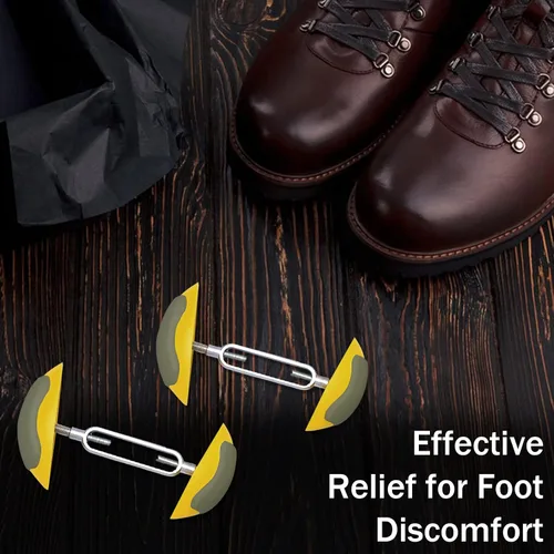 Vista 6 de Kupnos - 1 par de mini estiradores de zapatos para mujer, pies anchos, antideslizante, ajustable, ampliador de zapatos para mujeres y hombres