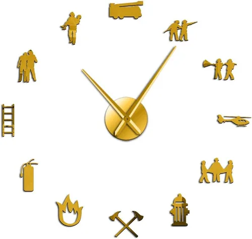 Vista 7 de Kit de reloj acrílico moderno para diseño de pared, reloj de pared sin marco 3D con pegatinas de espejo para decoración de sala de estar, B-27 Negro