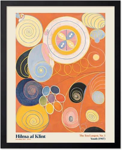 Vista 54 de Poster Master Póster de ilustración vintage, impresión retro moderna, los diez más grandes n.º 1, infancia, flor, abstracto, regalo para artista