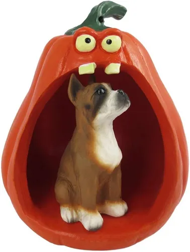 Vista 36 de Conversation Concepts Figura de Corgi galés de Halloween y calabaza Welsh Corgi Pembroke