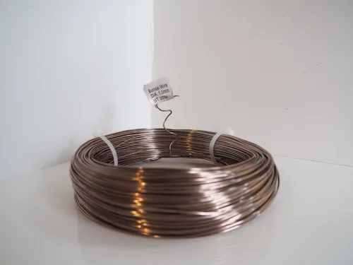 Vista 9 de Alambre de aluminio anodizado de 1.0mm para entrenamiento de bonsái de 250g, rollo grande (114 metros) - Elija su tamaño y color (1.0mm, Negro)