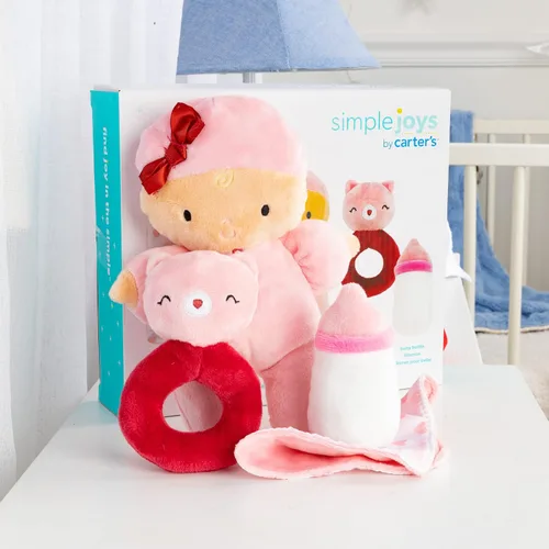 Vista 5 de Simple Joys by Carter's Unisex Babies' Plush Playset