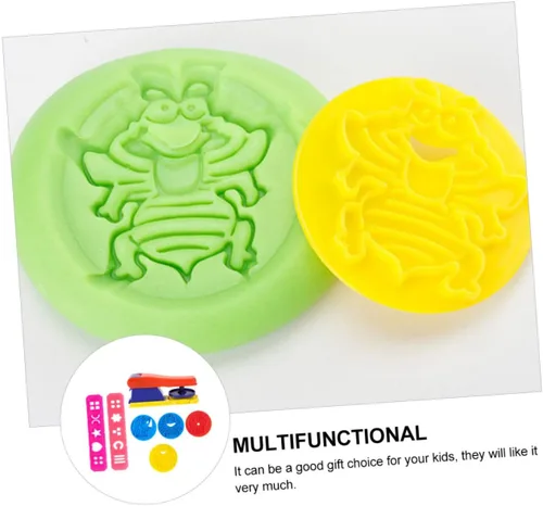 Vista 9 de 1 Unidades de máquina de pegamento de fideos Filimento Paternidad Presente para Niños Juguete Luz Niños Playset Plastilina Molde Juguete Artesanía