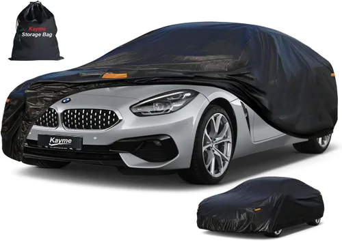 Vista 66 de Kayme Cubierta de auto SUV de 7 capas ajuste personalizado para BMW X1 (2009-2025), impermeable, para todo tipo de clima, para automóviles, cubierta