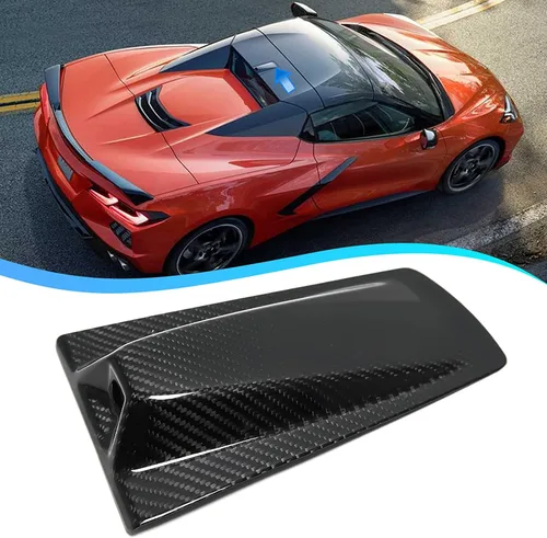 Vista 3 de Cubierta trasera para cámara Decklid de automóvil para C8 Corvette Z51 Z06 Z07 2020 2021 2022 2023 2024, solo para convertible, panel de cubierta