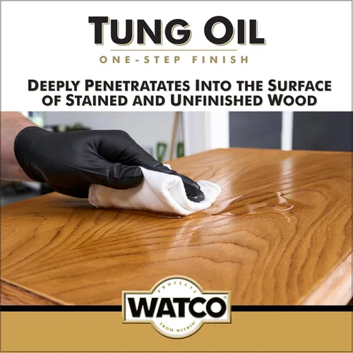 Vista 5 de Watco Tung Oil - Aerosol para acabado de madera, 11.25 onzas