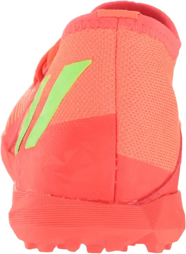 Vista 3 de adidas Tenis de fútbol unisex Edge.3 Predator Turf, Solar Red-solar Green-core Black