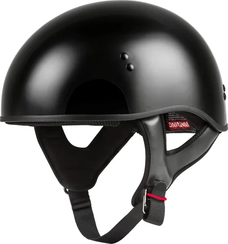 Vista 6 de GMAX Casco de motocicleta HH-45 Street Mate negro