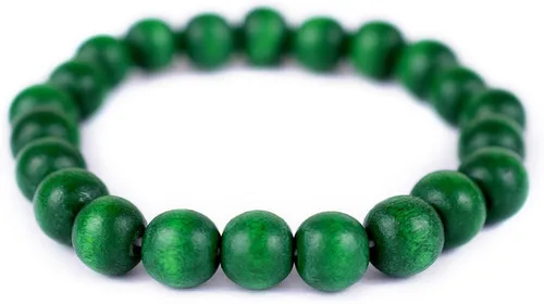 Vista 27 de Pulsera de cuentas de madera