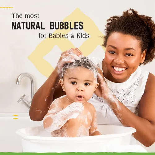 Vista 3 de Alaffia baño de burbujas de coco para bebé