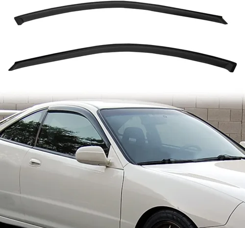 Vista 57 de Protectores de lluvia compatibles con modelos Trailblazer/GMC Envoy 2002-2009 para 5 pasajeros, visera de ventana lateral, deflector de viento
