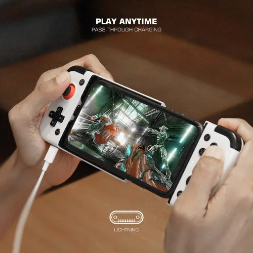 Vista 9 de GameSir X2 Lightning Mobile Gaming Controller controlador de teléfono para iPhone iOS controlador de juego móvil inalámbrico Grip Support Xbox Game