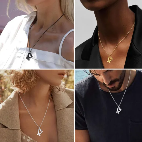 Vista 81 de FindChic Collares personalizados con urna para cenizas, barra vertical, gato, luna, reloj de arena, garra de perro, acero inoxidable, chapado en oro