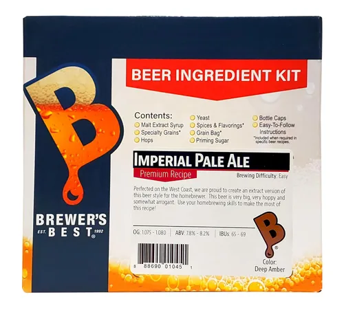 Vista 2 de Brewers Best Imperial Pale Ale - Kit de ingredientes de cerveza