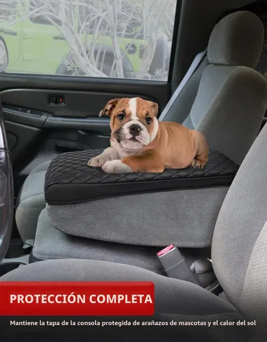 Vista 3 de KBH Funda para reposabrazos de consola central para Chevy Silverado y GMC Sierra 1999-2007, Avalanche & Suburban y Tahoe 2002-2006, asiento de negro