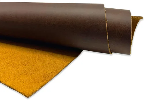 Vista 8 de Muse Craft Impecable 11.5''X12'' 5-6oz Cuero para herramientas negro terminado de cuero de vaca de grano completo Importado Grado A 1.8-2.1mm Cuero