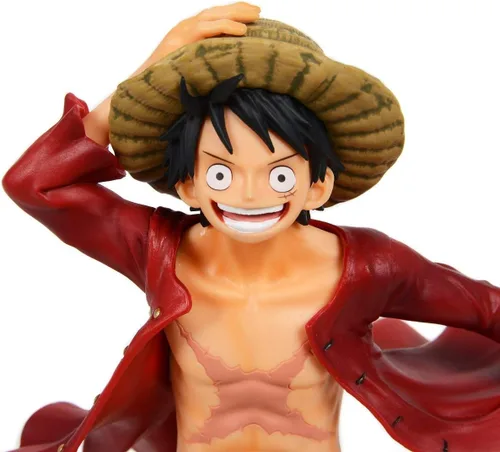 Vista 4 de Banpresto Figura de revista de una pieza, rojo