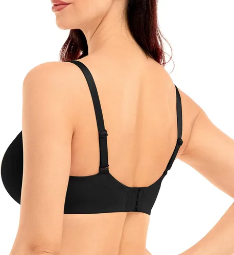 Vista 3 de GARMERA Sujetadores de lactancia para mujer, cómodos, ligeramente acolchados, brasier de maternidad suave para lactancia materna