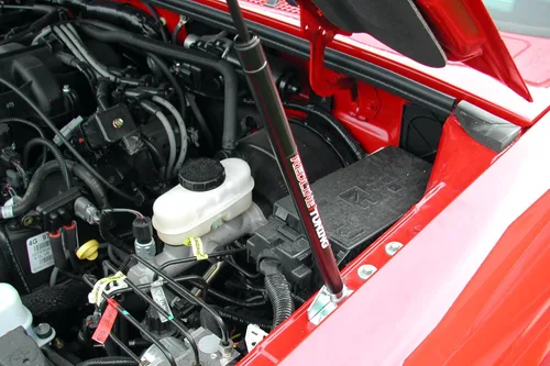 Vista 3 de Redline Tuning 21-11020-02 Sistema de capó QuickLIFT Plus compatible con Ford Ranger 1993-2011 (todos los componentes negros) Compatible con Ford