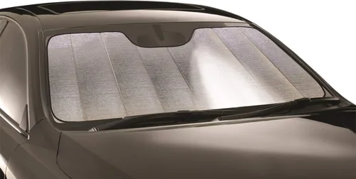 Vista 5 de Intro-Tech Automotive HD-92A-R Ultimate Reflector - Parasol plegable para parabrisas para modelos Honda Civic Coupé, con sensor, color plateado