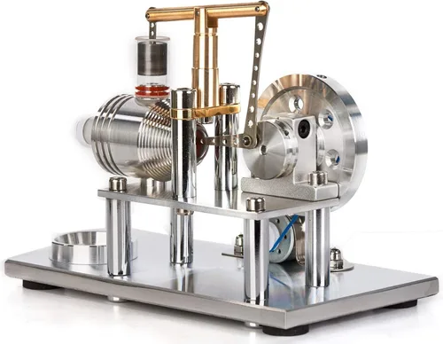 Vista 9 de Juguete educativo para modelado de motor Hot Air Stirling de Sunnytech®, energía eléctrica SC02M