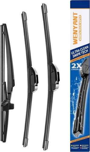 Vista 12 de Limpiaparabrisas de 15/15/13 pulgadas compatibles con Jeep Wrangler 2007-2017 Wrangler JK 2008-2018, limpiaparabrisas delantero y trasero para mi