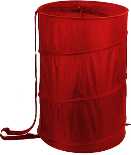 Vista 10 de BATTOO Cestas de lavandería plegables, cesta desplegable para lavandería, cesta de lavandería extra grande de 113L con bolsa portátil de malla