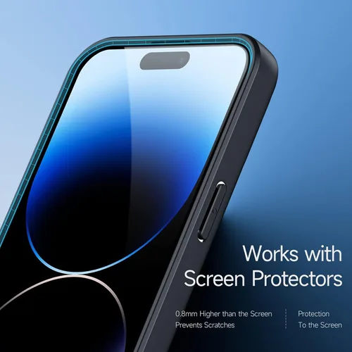 Vista 8 de Funda transparente de lujo para iPhone 14 Pro Max, funda para iPhone 14 Pro Max con purpurina de líneas fluidas para mujeres/hombres