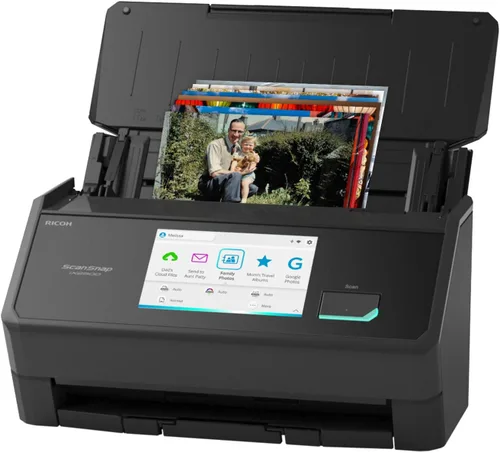 Vista 11 de ScanSnap iX1600 Escáner de Documentos, Fotos y Recibos Inalámbrico o USB de Alta Velocidad con Habilitación para la Nube, Pantalla Táctil Grande