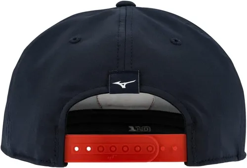 Vista 2 de Mizuno Gorra unisex a presión con palos cruzados