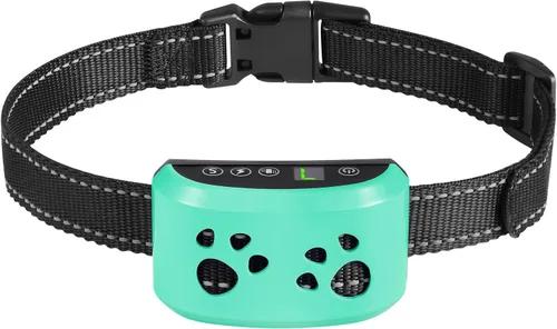 Vista 9 de Collar antiladridos para perros grandes, medianos y pequeños Dorado