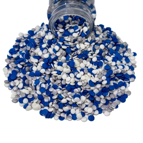 Vista 4 de Mystic Sprinkles Mezclas de chispas de Hanukkah/Janucá (Shabat Shimmer Confetti Mix 2.6oz)