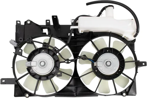 Vista 118 de Conjunto de ventilador de refrigeración dual del radiador TRQ Para Toyota Avalon 2013-2018 Camry 2012-2017 TO3115173