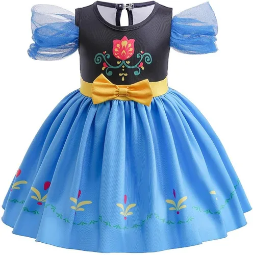 Vista 6 de REXREII Disfraces de princesa para Halloween, carnaval, Navidad, cumpleaños, concurso, fiesta, verano, vestido de tul