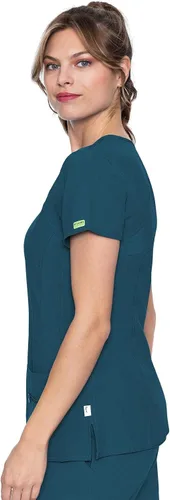 Vista 3 de Med Couture Activate - Camiseta de tirantes con cuello en V para mujer