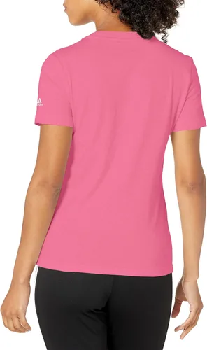 Vista 4 de adidas Camiseta con logotipo delgado Essentials para mujer