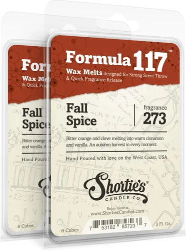 Vista 14 de Shortie's Candle Company Paquete múltiple de cera derretida Esplendor Otoñal - Fórmula 117-2 Altamente perfumada Barras de 3 Oz. (Total 6 Oz.)
